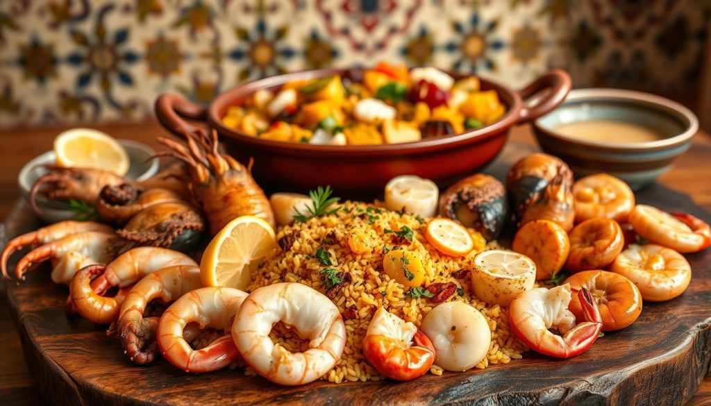 Seafood with Moroccan Twist Seafood with Moroccan Twist