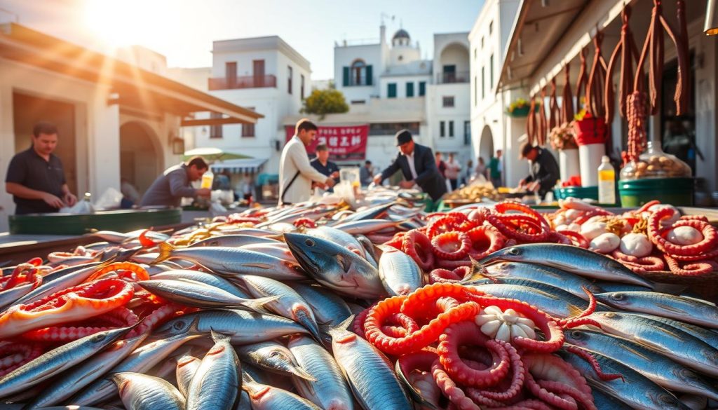 Tangier seafood delicacies Tangier seafood delicacies