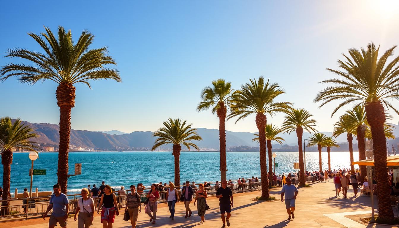 What is the best time to visit Tangier for pleasant weather?