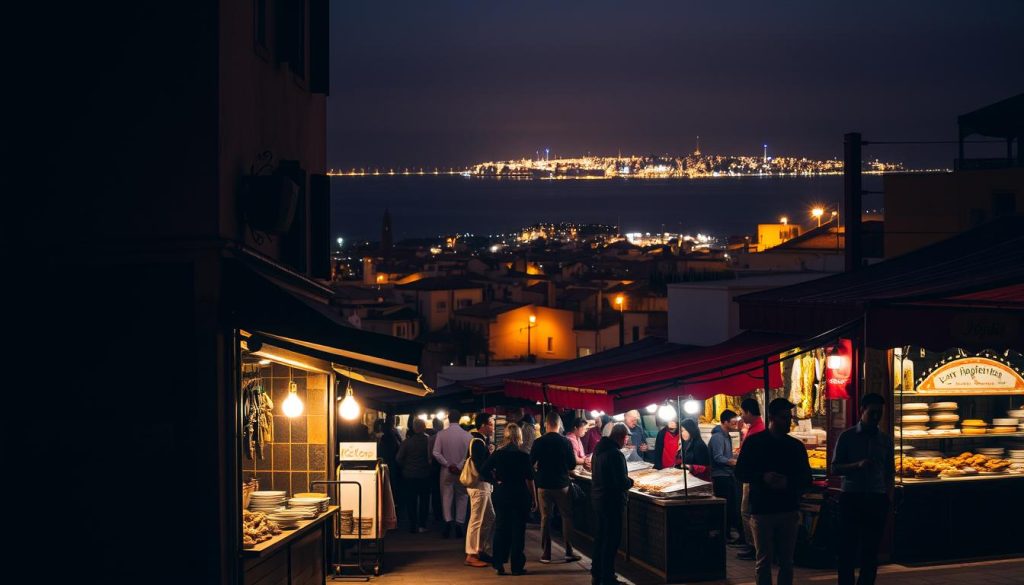 late-night food in Tangier late-night food in Tangier