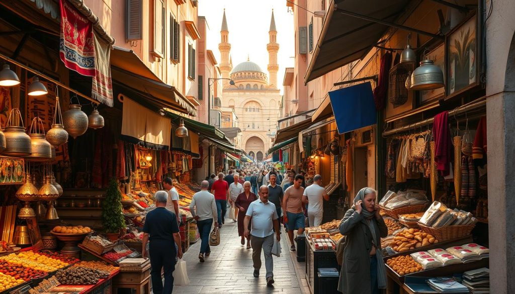 shopping in Rabat's Medina shopping in Rabat's Medina