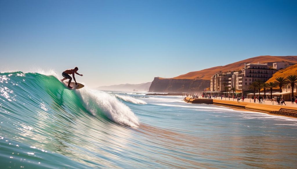 surfing in Casablanca surfing in Casablanca