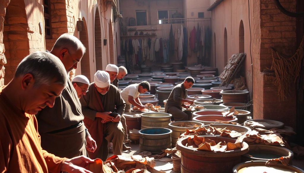 tannery workers tannery workers