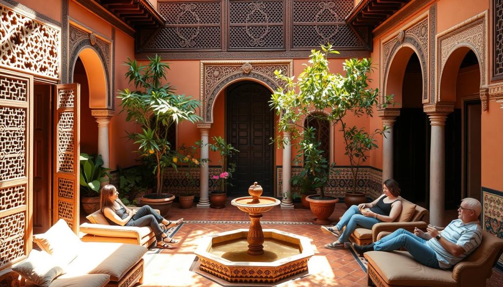 traditional riad in Marrakech traditional riad in Marrakech