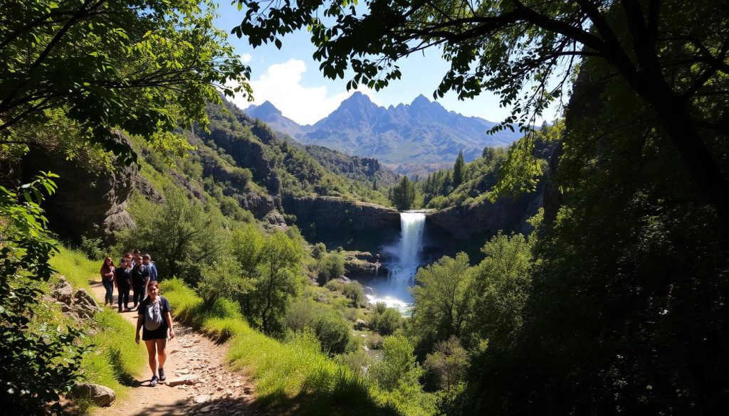 Akchour Waterfalls hiking trails Akchour Waterfalls hiking trails