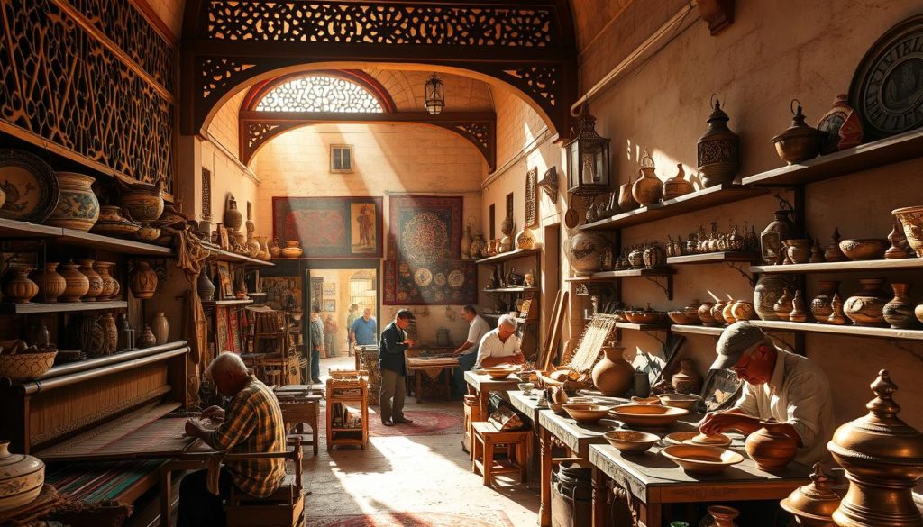 Artisan workshops in Tunis Artisan workshops in Tunis