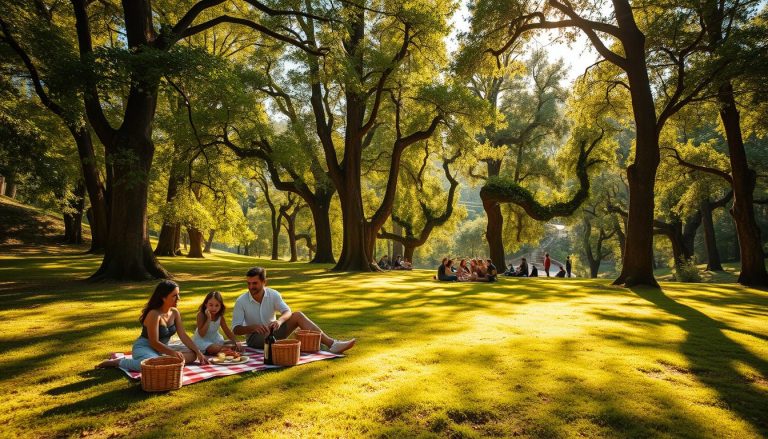 Bouskoura forest picnic spots