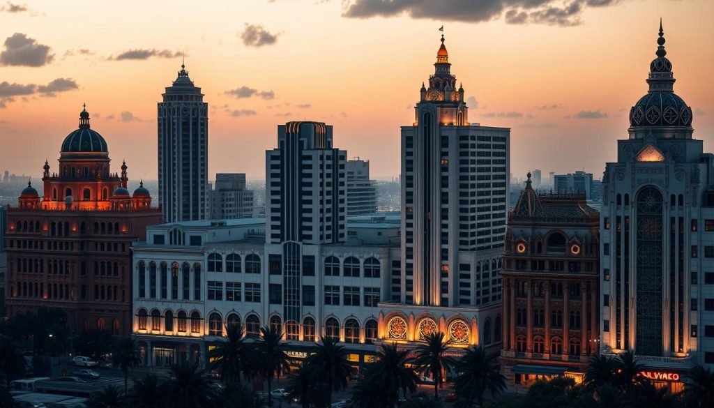 Casablanca Art Deco architecture comparison Casablanca Art Deco architecture comparison