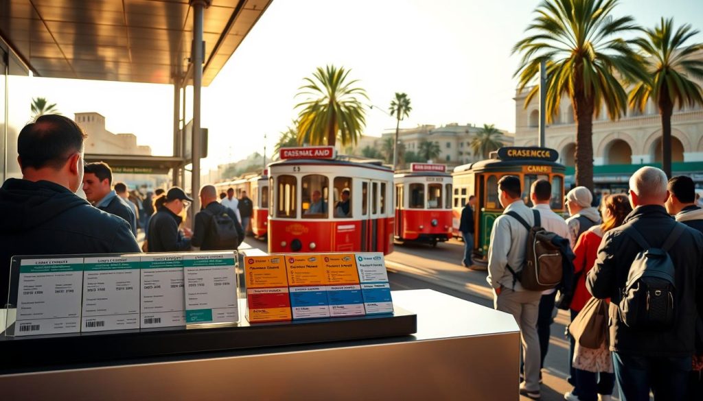 Casablanca tram tickets purchase options Casablanca tram tickets purchase options