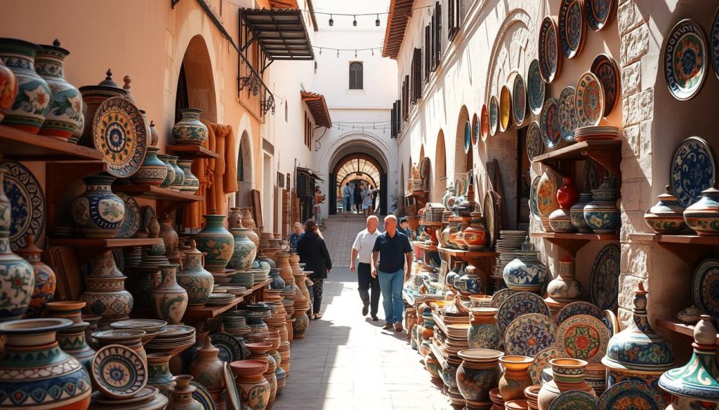 Fes pottery quarter Fes pottery quarter