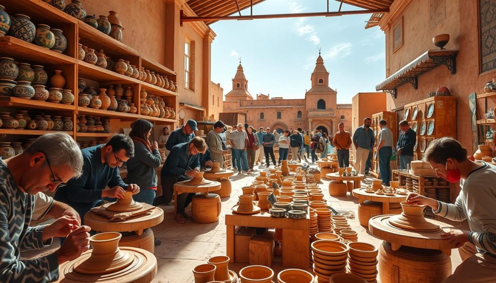 Fes pottery workshops Fes pottery workshops