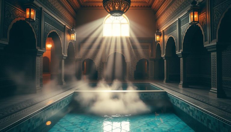 Hammam experience in a historic Fes riad