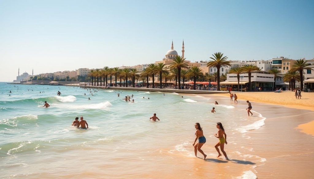 Hammamet Public Beach Hammamet Public Beach