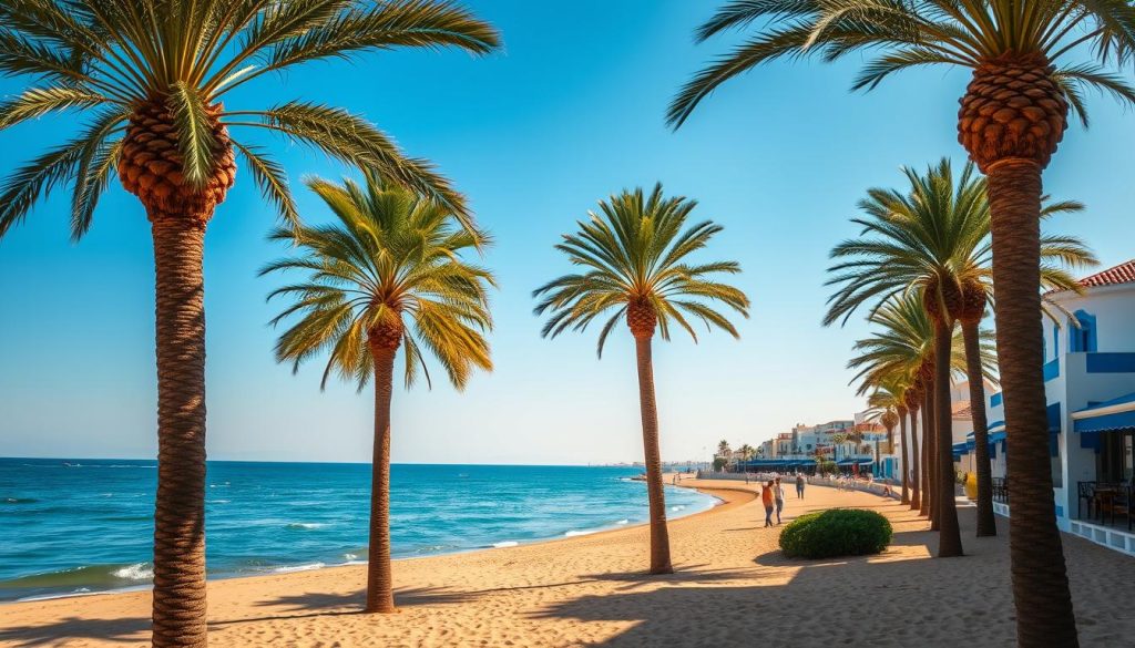 Hammamet Tunisia beach landscape Hammamet Tunisia beach landscape