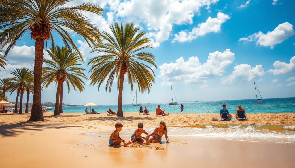 Hammamet beaches for family vacations Hammamet beaches for family vacations