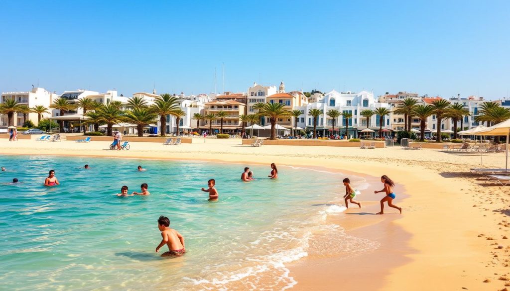 Hammamet family-friendly beaches Hammamet family-friendly beaches