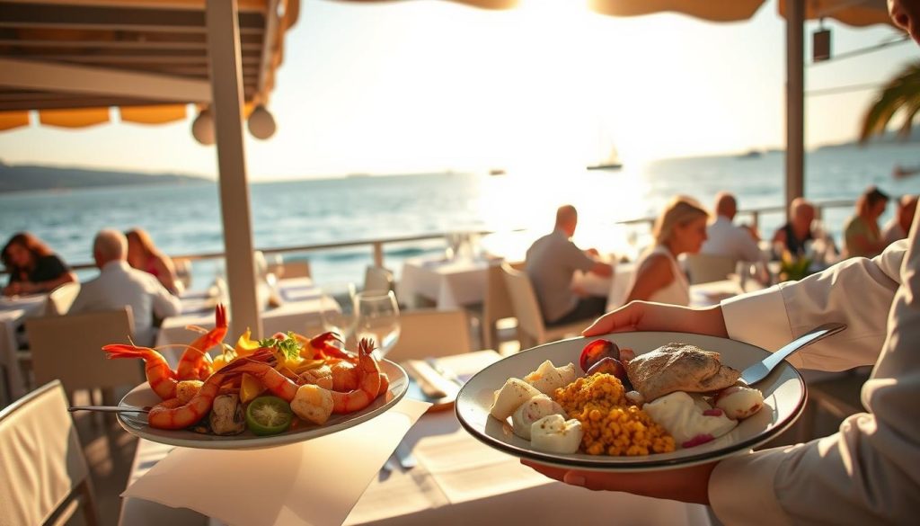 Hammamet seafood dining Hammamet seafood dining
