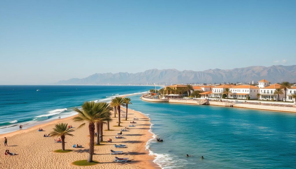 La Marsa beach resort near Tunis La Marsa beach resort near Tunis