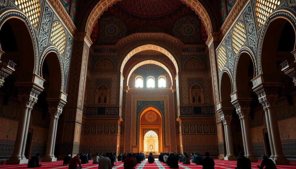 Medersa Bou Inania prayer hall Medersa Bou Inania prayer hall
