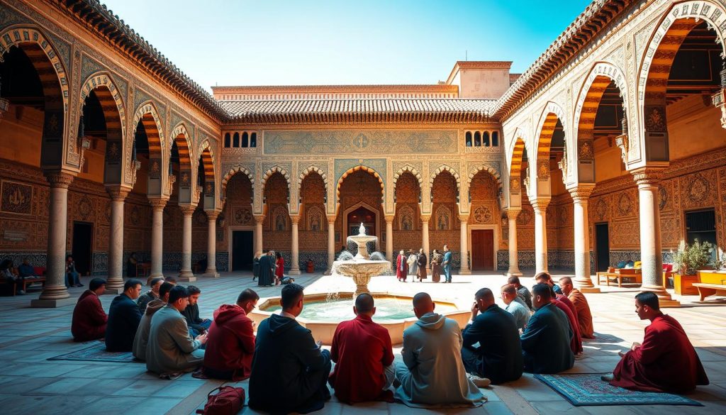 Medersa Bou Inania student life Medersa Bou Inania student life
