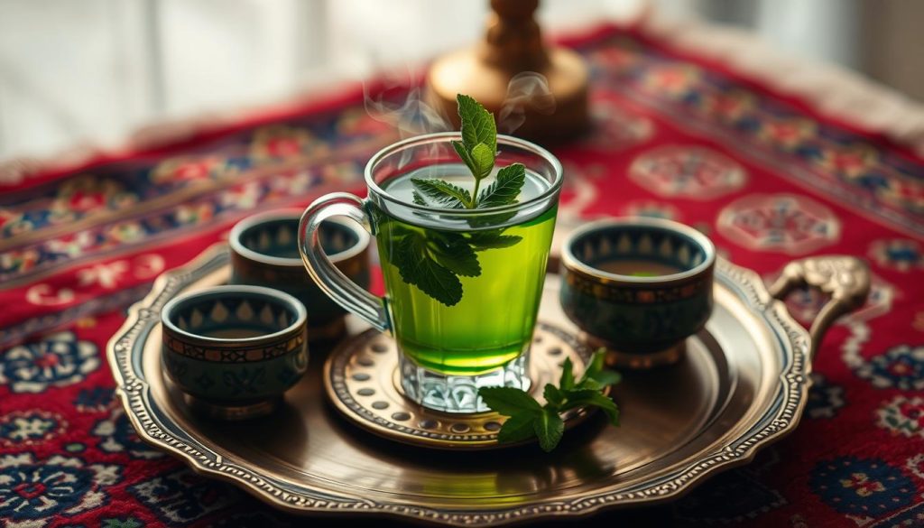 Moroccan mint tea Moroccan mint tea