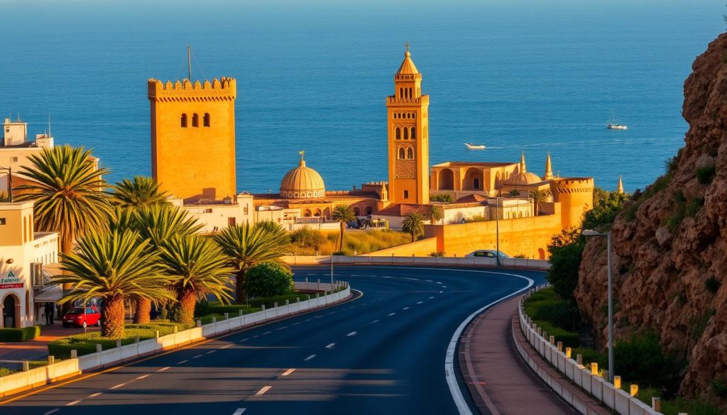 Rabat to Casablanca route stops Rabat to Casablanca route stops