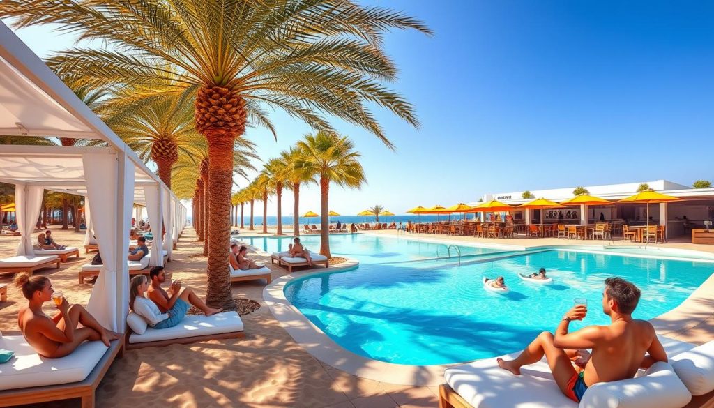Tangier beach clubs facilities Tangier beach clubs facilities
