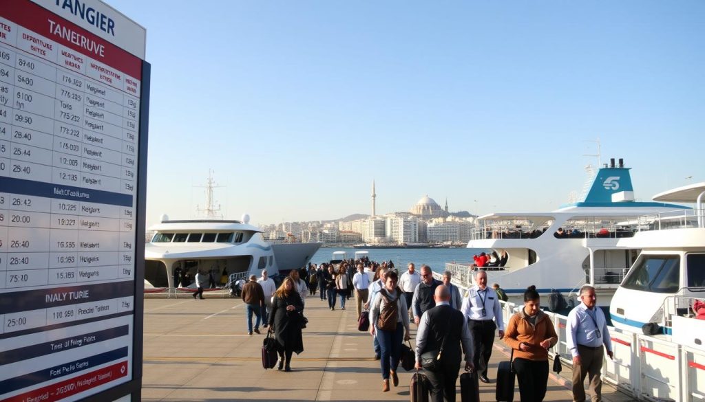 Tangier port ferry schedules Tangier port ferry schedules