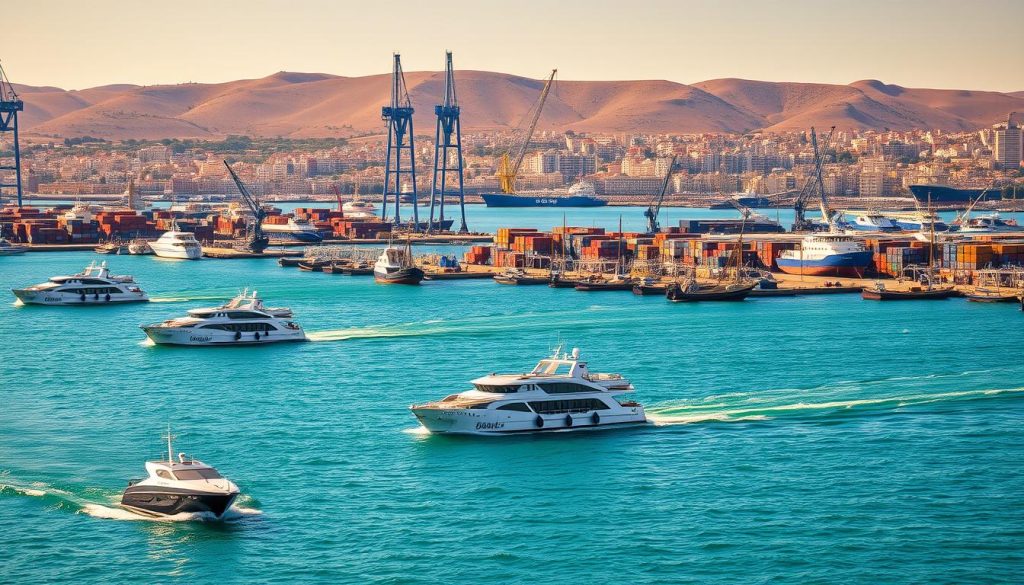 Tangier port navigation Tangier port navigation