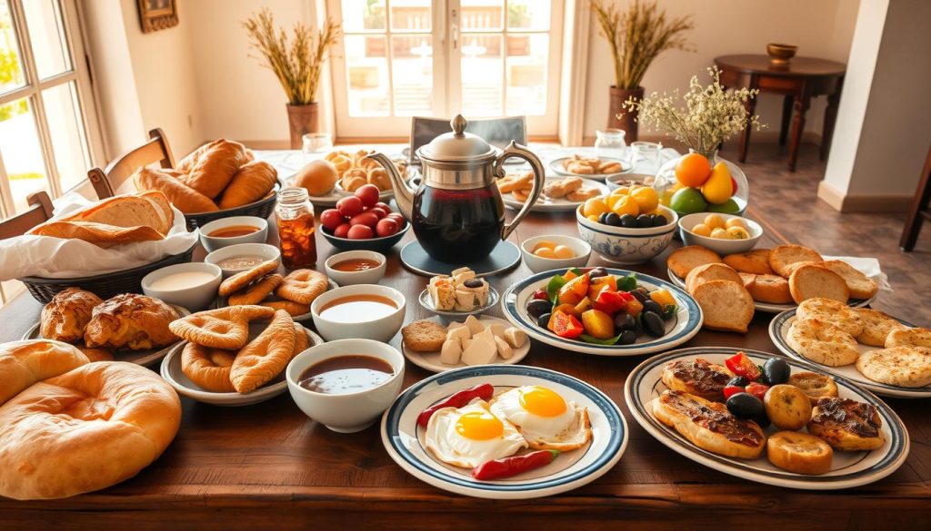Traditional Hammamet Breakfast Dishes Traditional Hammamet Breakfast Dishes