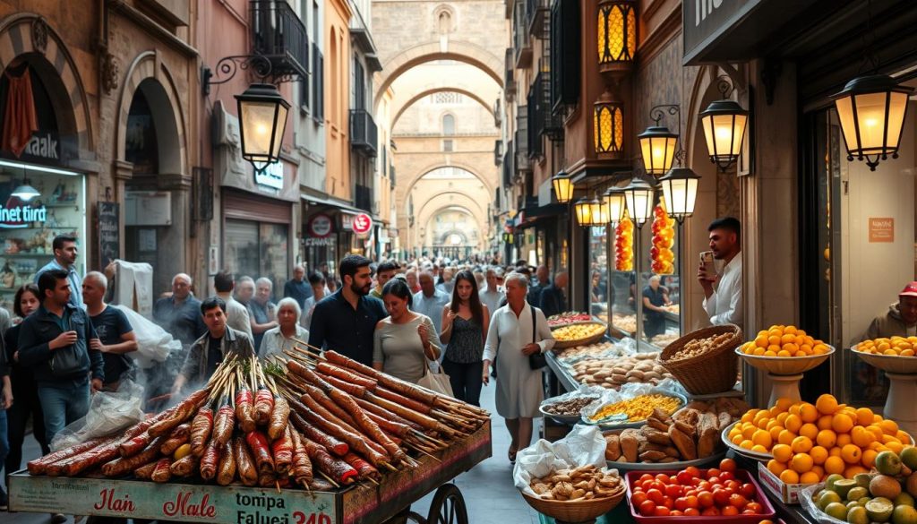 Tunisian street food Tunisian street food