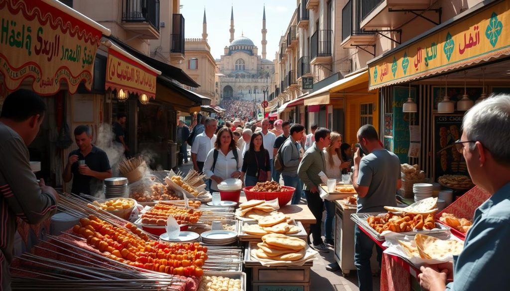 Tunisian street food Tunisian street food