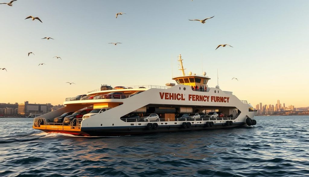 vehicle ferry vehicle ferry