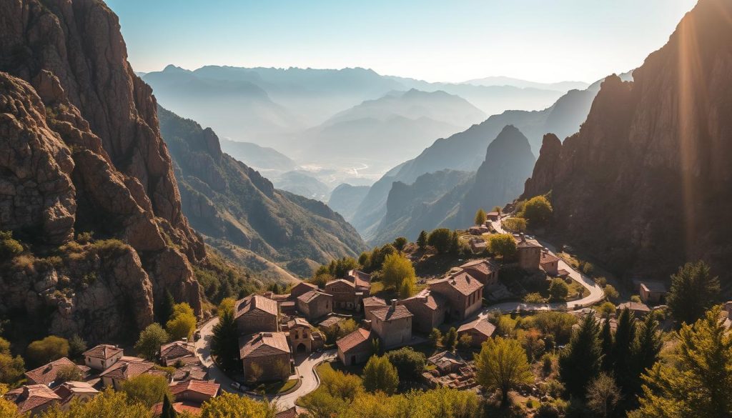 Chenini mountain village landscape photography Chenini mountain village landscape photography