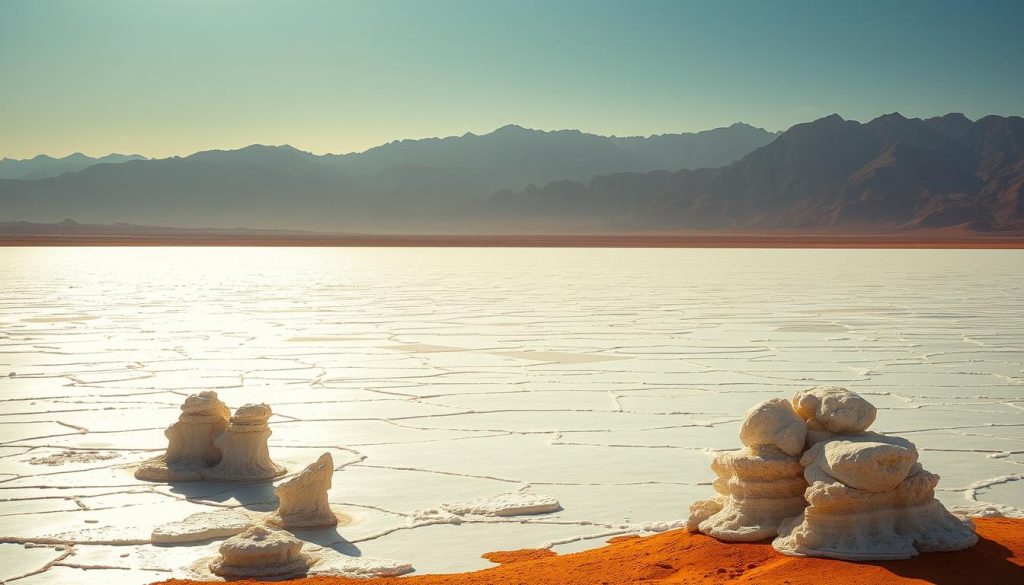Chott el Djerid salt lake Chott el Djerid salt lake