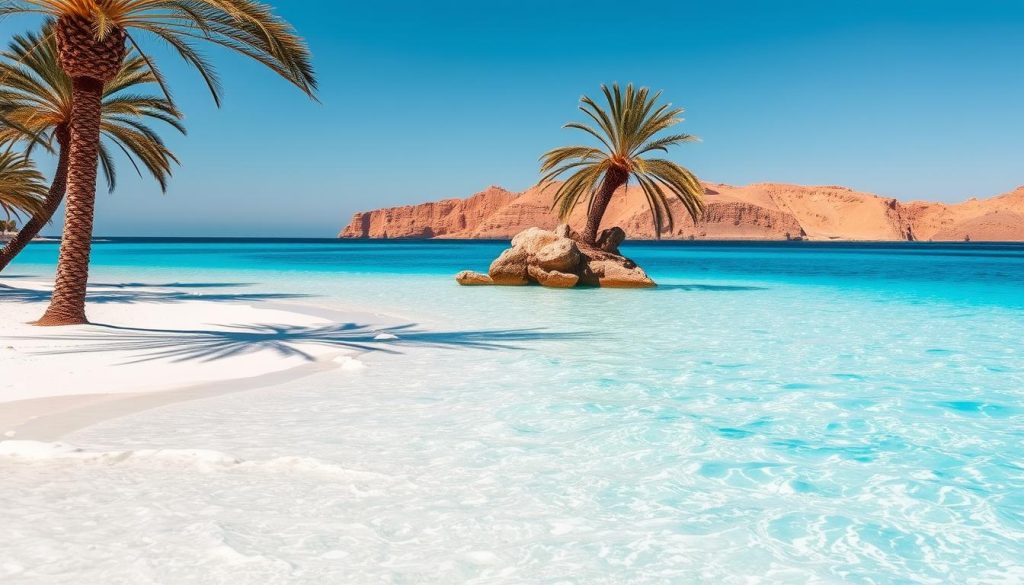 Crystal Clear Waters of Chott Meriem Crystal Clear Waters of Chott Meriem