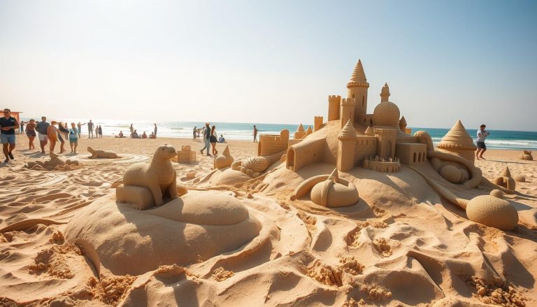 Discover the art of sand sculpture on Djerba beaches