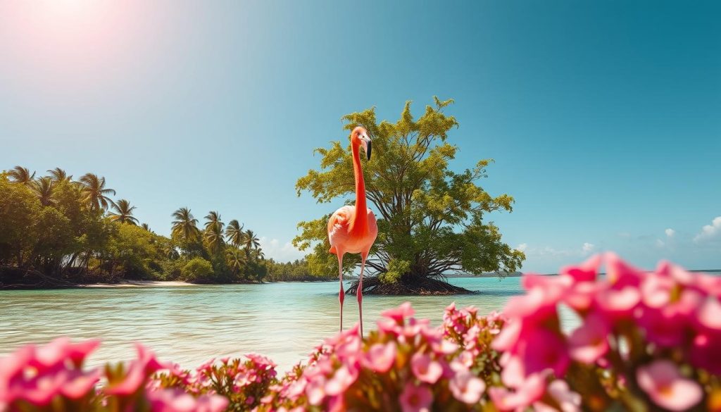 Florida Flamingo Watching Florida Flamingo Watching
