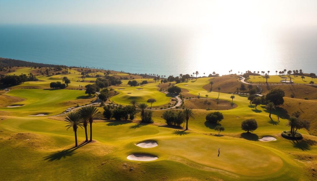 Golf Hammamet International course layout Golf Hammamet International course layout