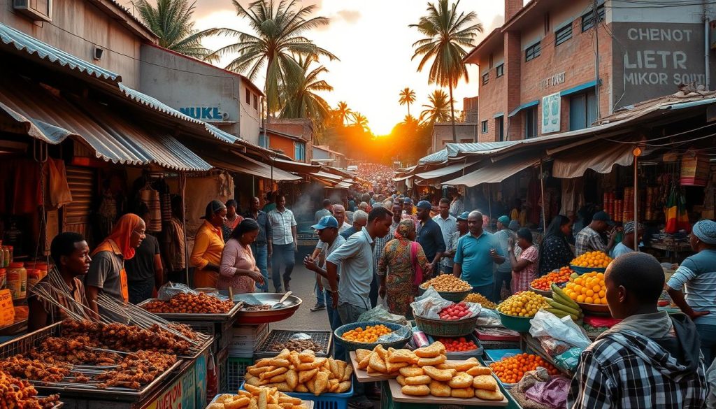 Kenyan street food Kenyan street food