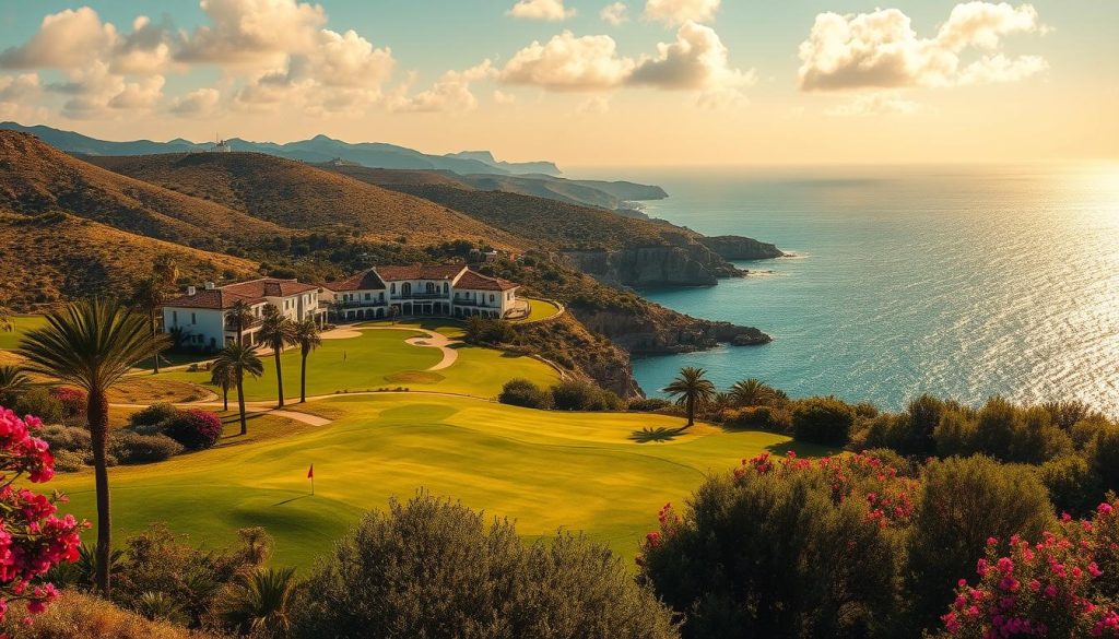 Mediterranean golf course Mediterranean golf course