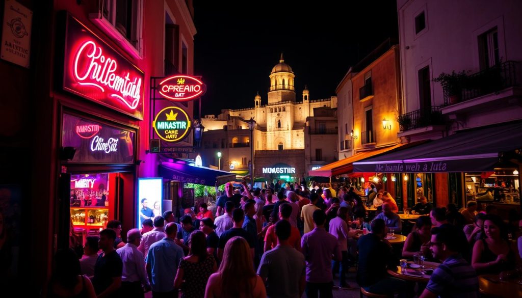 Monastir nightlife scene Monastir nightlife scene