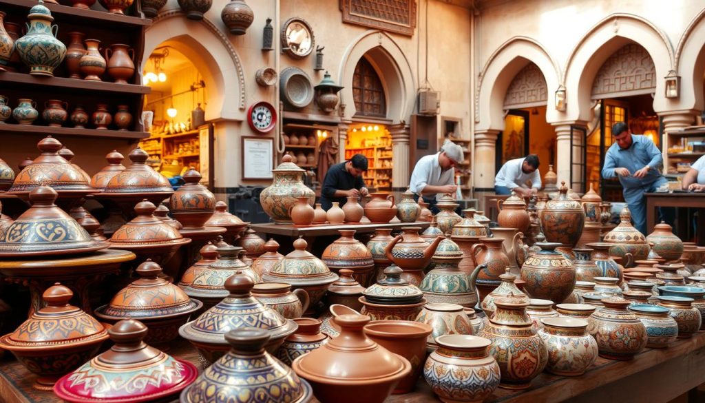 Moroccan crafts Rabat pottery Moroccan crafts Rabat pottery