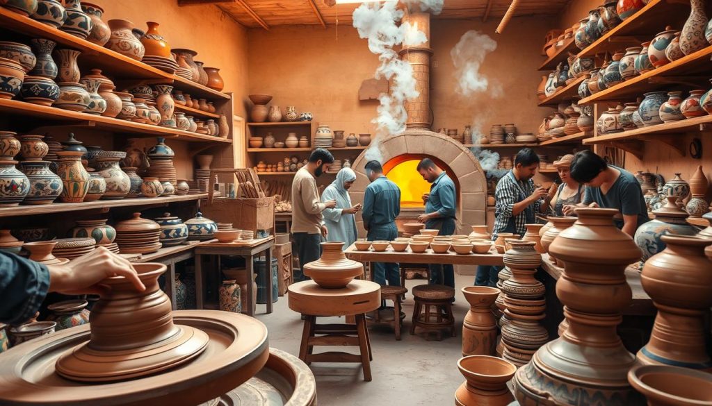 Nabeul pottery techniques Nabeul pottery techniques