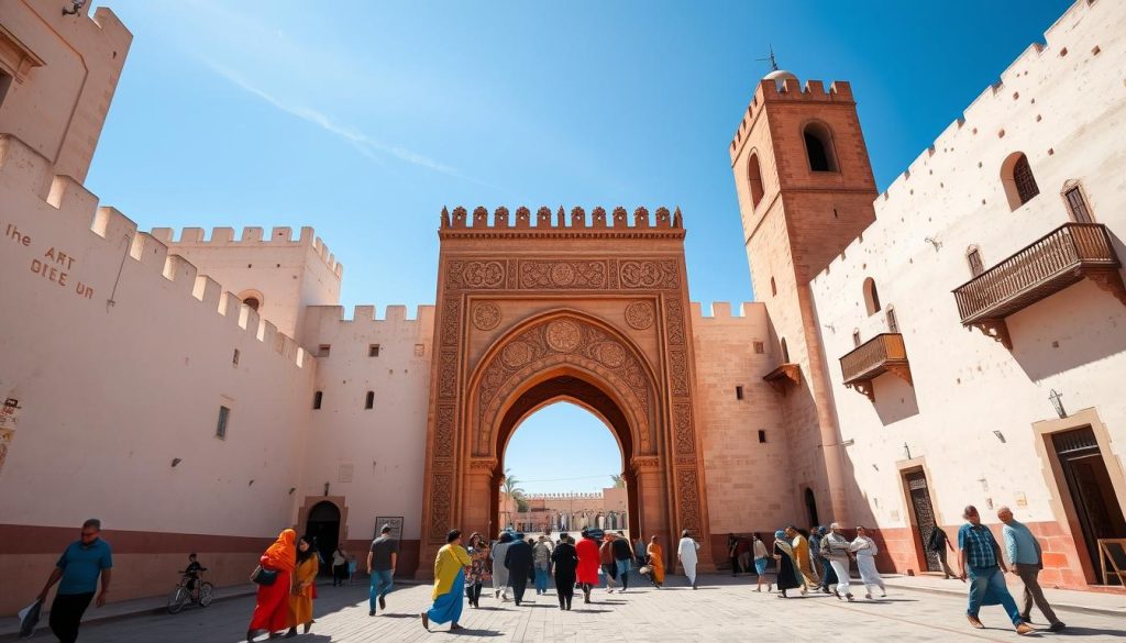 Oudaias Kasbah Almohad Gate Oudaias Kasbah Almohad Gate
