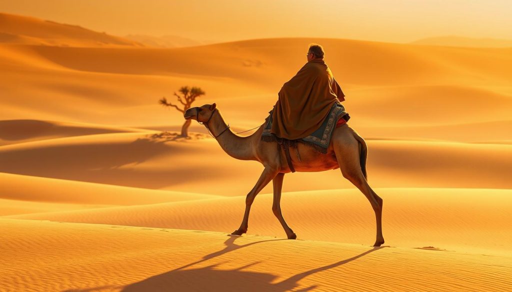 Sahara camel ride Sahara camel ride