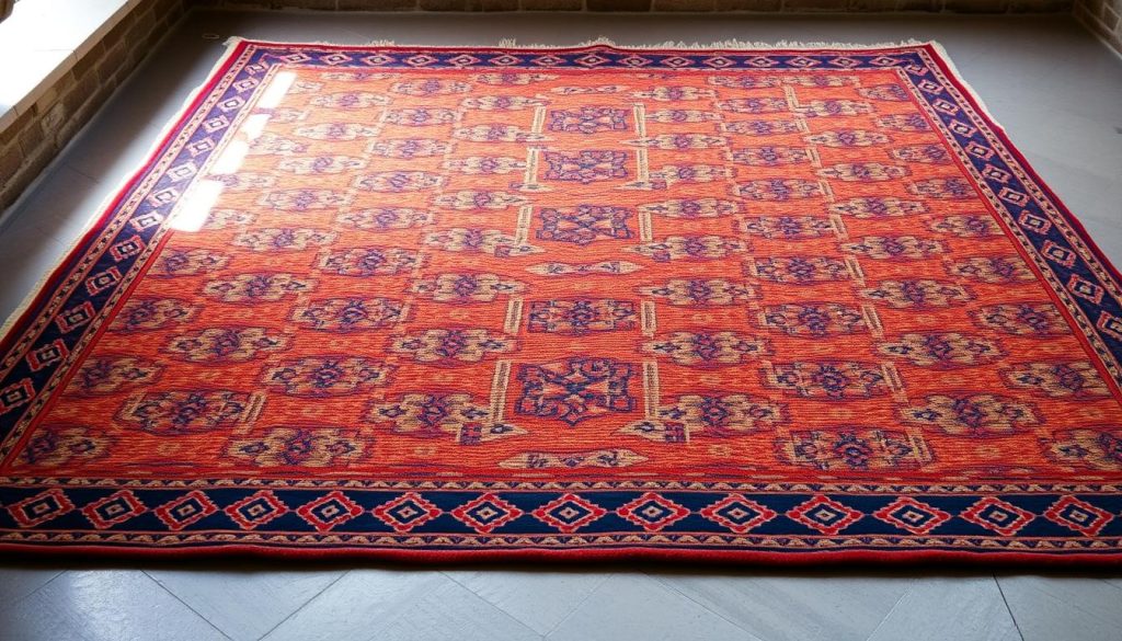 Traditional Tunisian Margoum Carpet Traditional Tunisian Margoum Carpet
