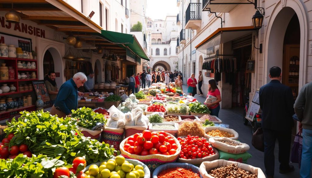 Tunis local food market Tunis local food market