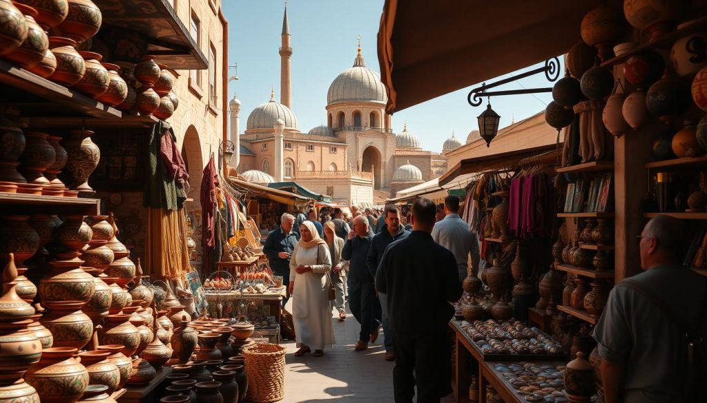 Tunisian artisan market Tunisian artisan market