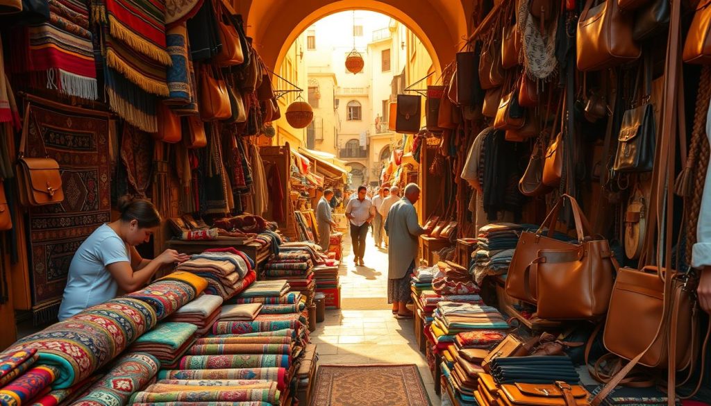 Tunisian textiles and leather goods Tunisian textiles and leather goods